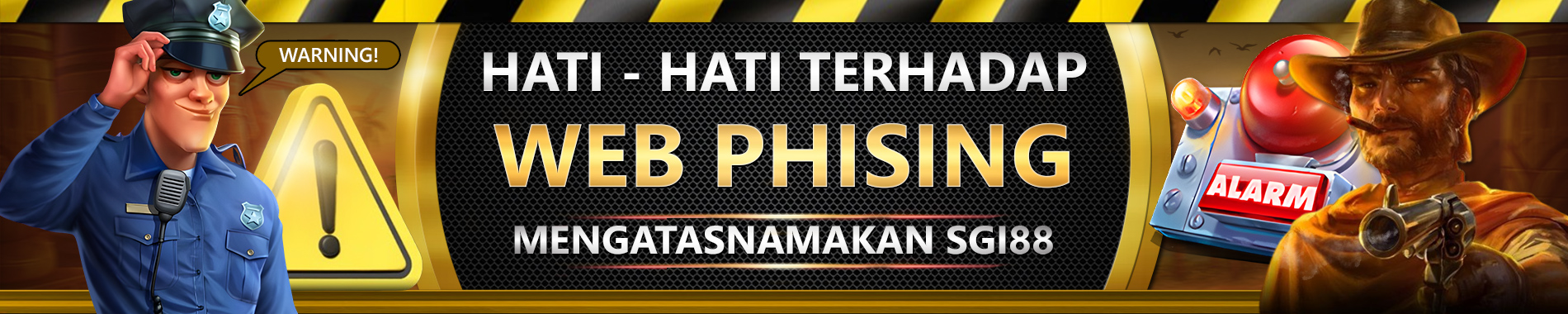 WARNING WEB PHISING